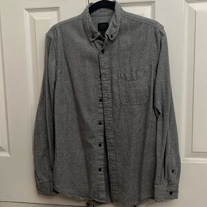 Gray Button-down